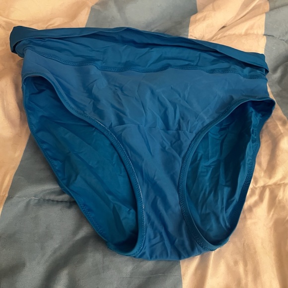 NWOT Blue Fantasie swimsuit 34H 34K Bottoms M - Picture 10 of 11